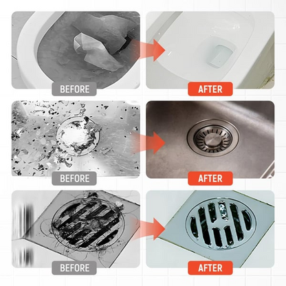 Ovenly™ High-Pressure Toilet Plunger Clean blockages instantly – no chemicals, no hassle.